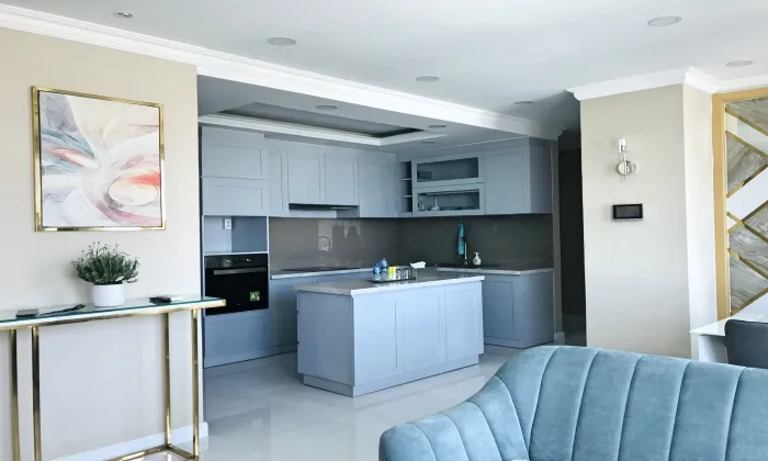 Good Size 03 Bedroom Leman Luxury Apartment For Rent in District 3 HCM 118sqm 1,800 USD/month