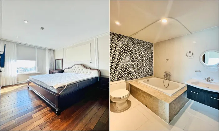 Very Classic Design Three Bedroom Leman Luxury Apartment For Rent in HCMC 118sqm 1,800 USD/month