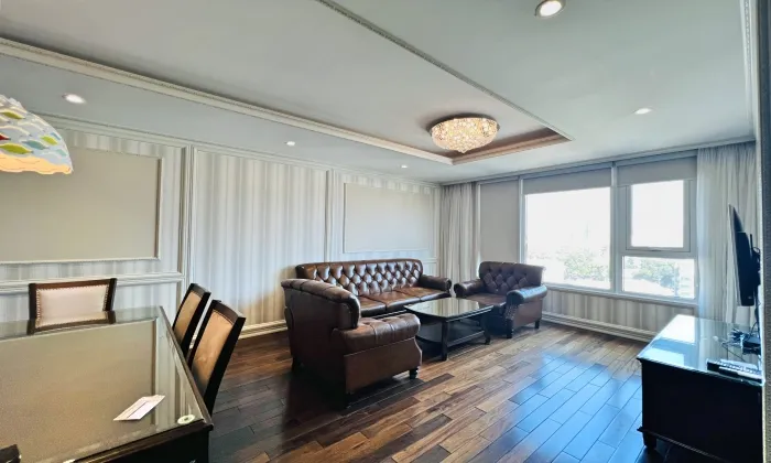 Very Classic Design Three Bedroom Leman Luxury Apartment For Rent in HCMC 118sqm 1,800 USD/month