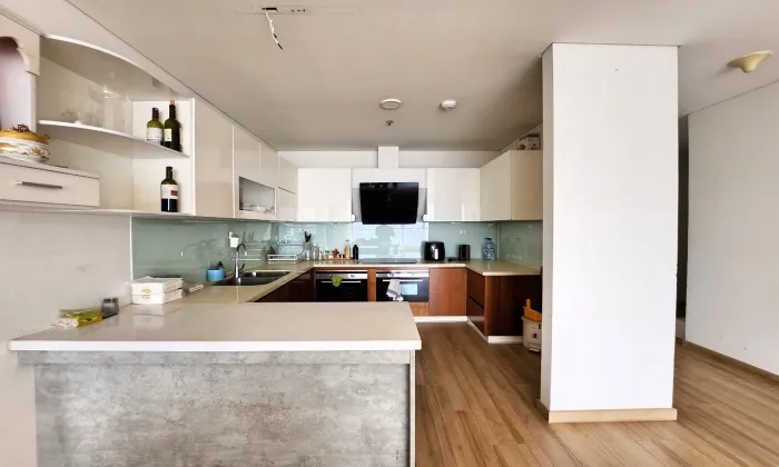 Renovated Wooden Floor 03 Bedroom Thao Dien Pearl Apartment For Rent HCM 136sqm 1,600 USD/month