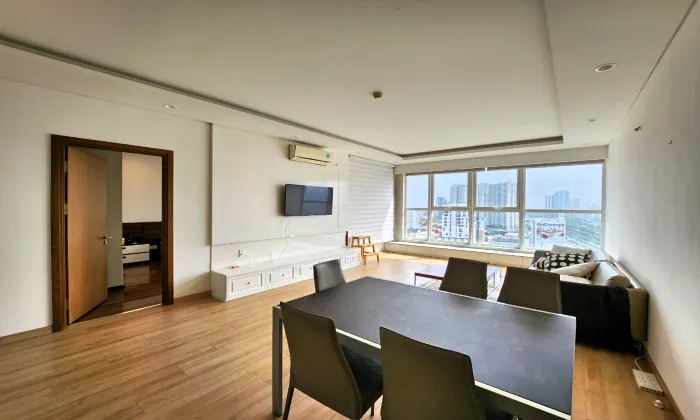 Renovated Wooden Floor 03 Bedroom Thao Dien Pearl Apartment For Rent HCM 136sqm 1,600 USD/month