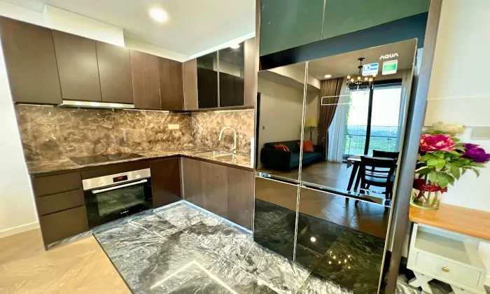 01 Bedroom and 01 Study Room Luimere Riverside Apartment For Rent HCM 73sqm 1,350 USD/month