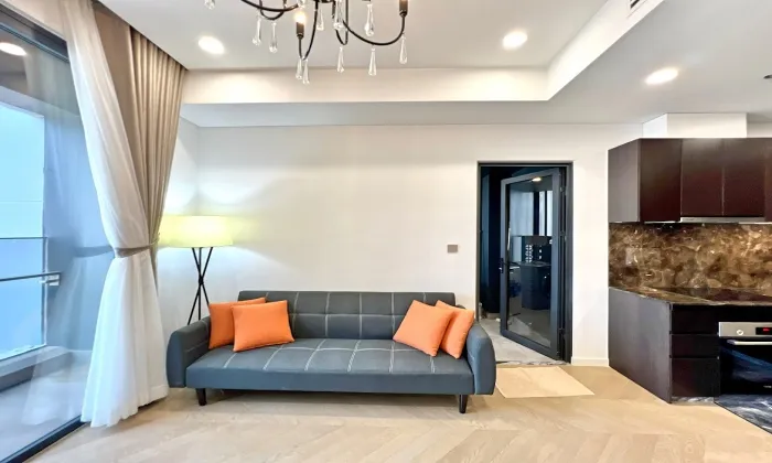 01 Bedroom and 01 Study Room Luimere Riverside Apartment For Rent HCM 73sqm 1,350 USD/month