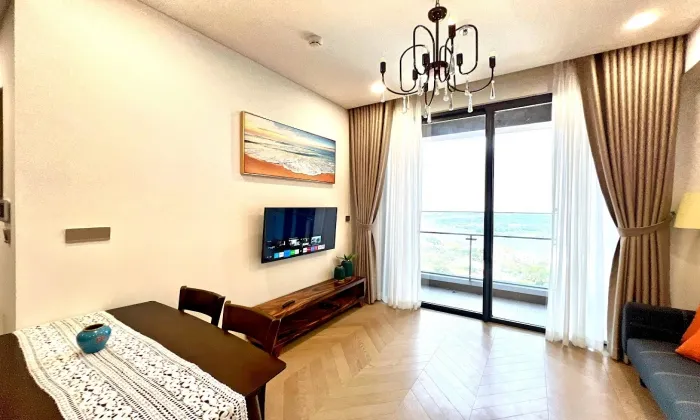 01 Bedroom and 01 Study Room Luimere Riverside Apartment For Rent HCM 73sqm 1,350 USD/month