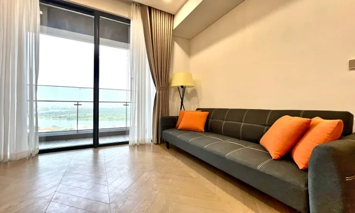 01 Bedroom and 01 Study Room Luimere Riverside Apartment For Rent HCM 73sqm 1,350 USD/month