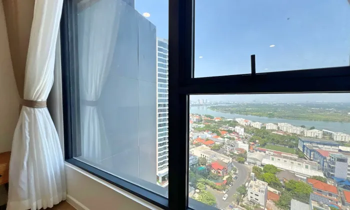 01 Bedroom and 01 Study Room Luimere Riverside Apartment For Rent HCM 73sqm 1,350 USD/month