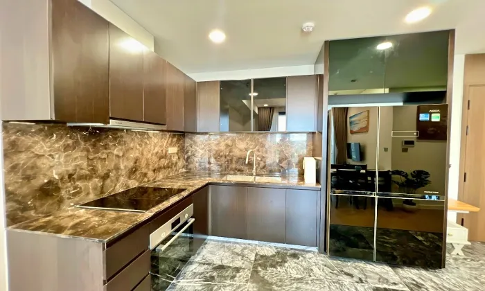 01 Bedroom and 01 Study Room Luimere Riverside Apartment For Rent HCM 73sqm 1,350 USD/month