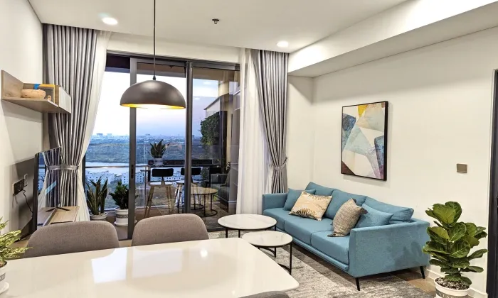 Perfect View 02 Bedroom Lumiere Riverside Apartment for rent HCM 73sqm 1,200 USD/month