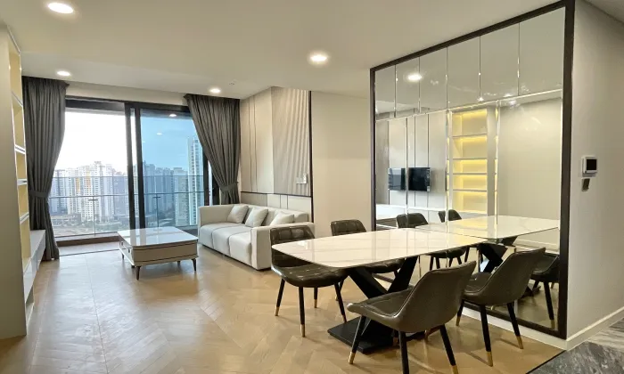 Corner 02 Bedroom Lumiere Apartment For Rent in District 2 HCMC 75sqm 1,350 USD/month