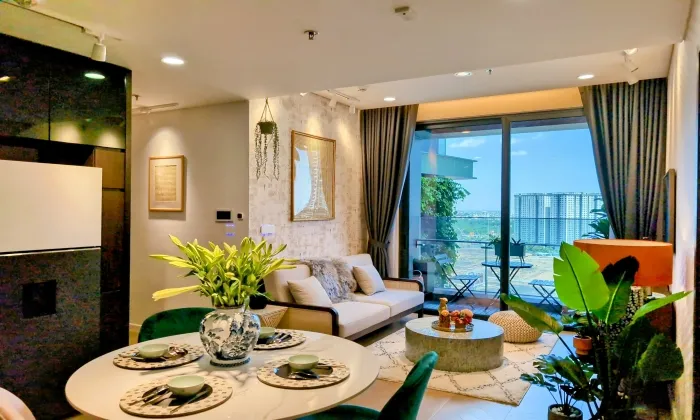 Lavish 02 Bedroom Apartment for rent in Lumiere District 2 HCMC 68sqm 1,400 USD/month