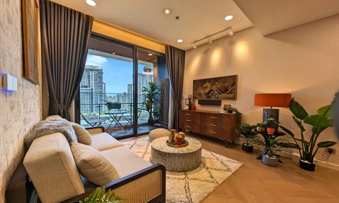 Lavish 02 Bedroom Apartment for rent in Lumiere District 2 HCMC 68sqm 1,400 USD/month