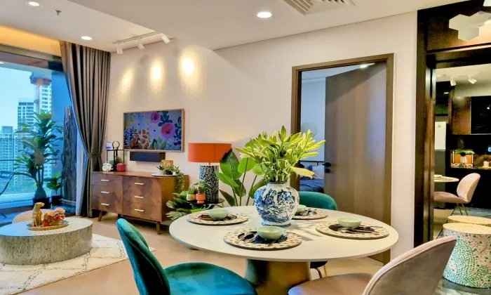 Lavish 02 Bedroom Apartment for rent in Lumiere District 2 HCMC 68sqm 1,400 USD/month