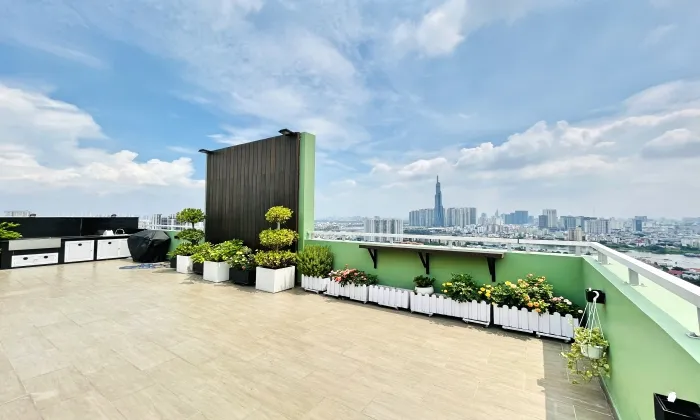 So Luxury Penthouse Tropic Garden Apartment for rent in Thao Dien HCM 280sqm 4,500 USD/month