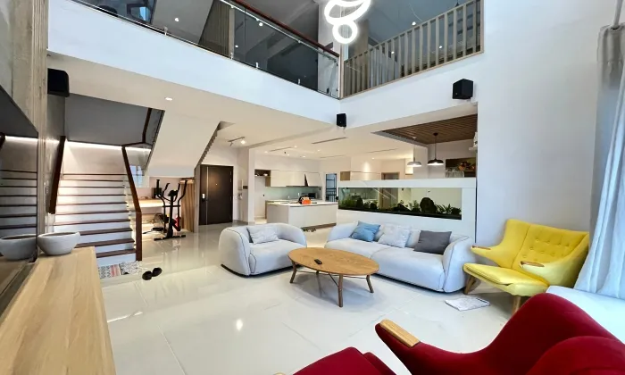 Terrace Penthouse Tropic Garden Apartment For Rent in Thao Dien HCM 265sqm 3,000 USD/month
