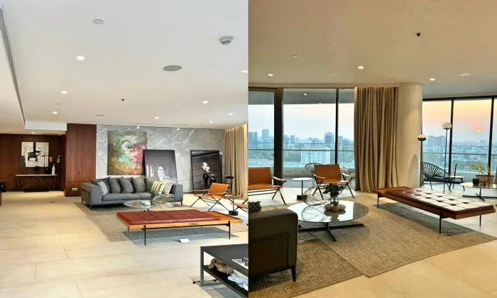 How Luxury City Garden Penthouse Apartment For Rent in Binh Thanh District 320sqm 6,800 USD/month