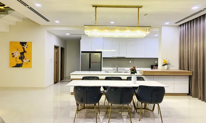 Private Pool Sky Villa Diamond Island Apartment For Rent HCMC 380sqm 7,000 USD/month