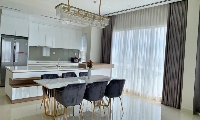 Private Pool Sky Villa Diamond Island Apartment For Rent HCMC 380sqm 7,000 USD/month