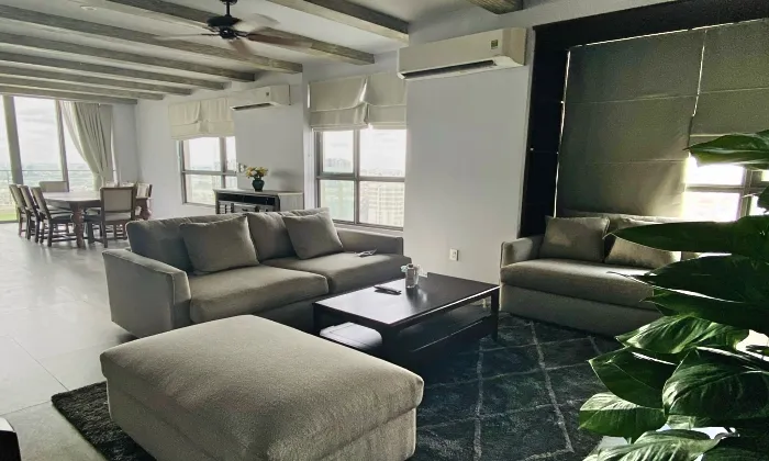 Top Floor Penthouse Masteri Thao Dien Apartment For Rent HCMC 300sqm 4,300 USD/month