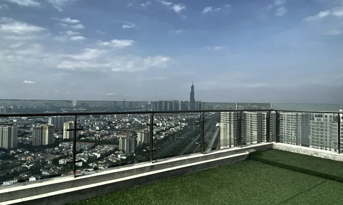 Top Floor Penthouse Masteri Thao Dien Apartment For Rent HCMC 300sqm 4,300 USD/month