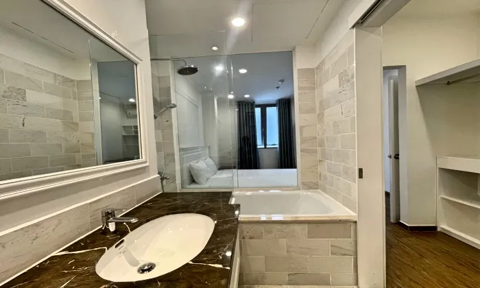 Genuss Twin Tower 02 Bedroom Serviced Apartment For Rent Thao Dien HCM 65sqm 650 USD/month
