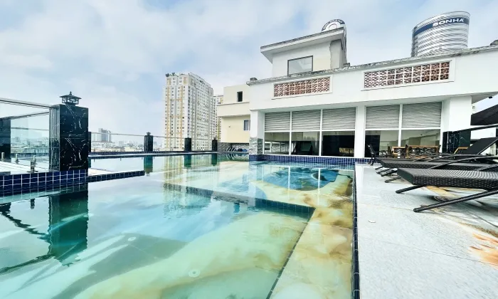 Two Bedroom ROM Serviced Apartment For Rent in Thao Dien HCMC 65sqm 650 USD/month