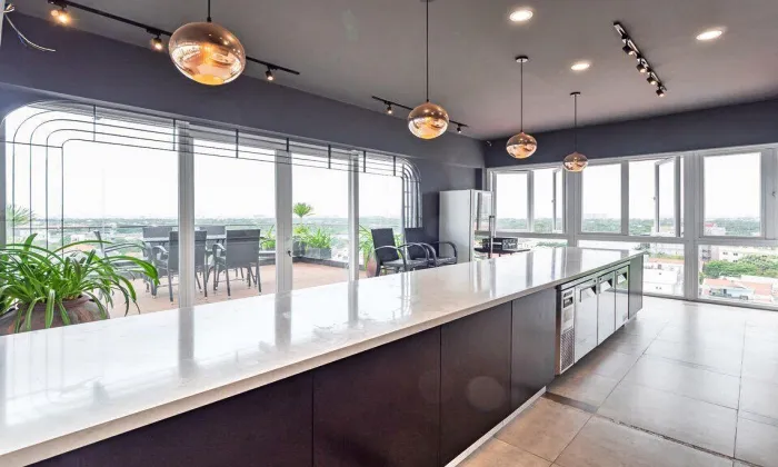 Three Bedroom SEM Residence Apartment For Rent Thao Dien District 2 HCM 100sqm 1,100 USD/month