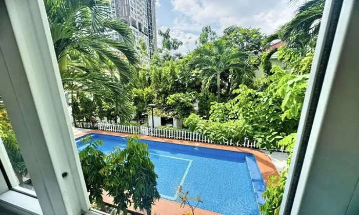 Villa for rent in Compound 212 Nguyen Van Huong Thao Dien HCM 500sqm 3,300 USD/month