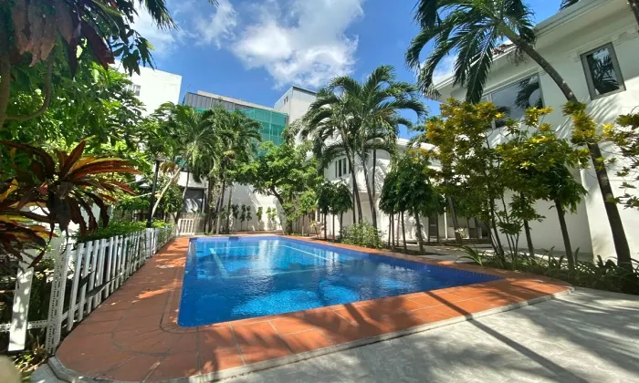 Villa for rent in Compound 212 Nguyen Van Huong Thao Dien HCM 500sqm 3,300 USD/month