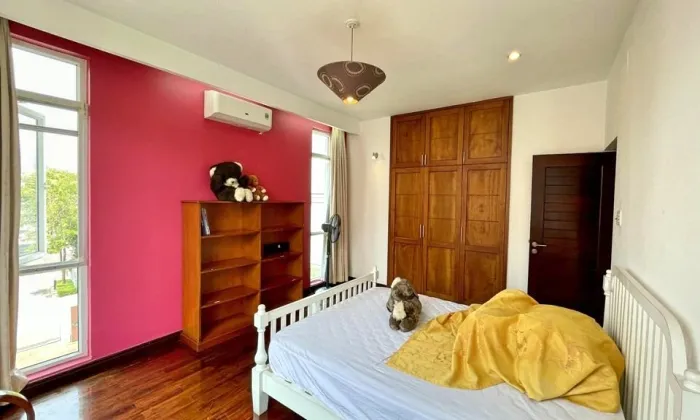 Garden and Nice Pool Villa For Rent in Thao Dien  Compound HCM 4sqm 3,500 USD/month