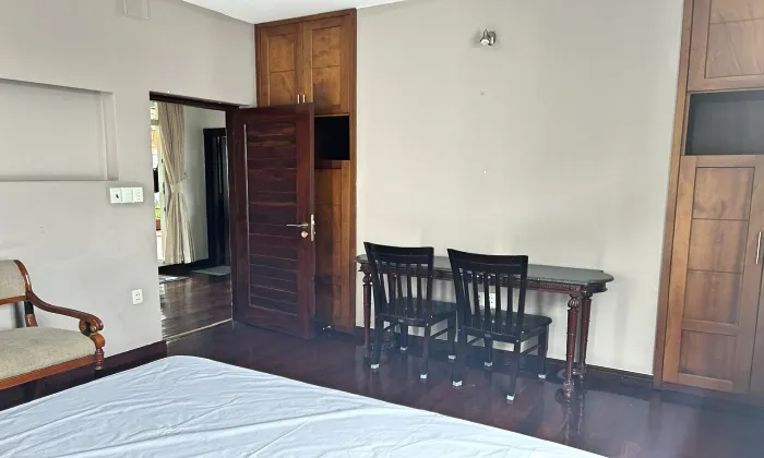 Garden and Nice Pool Villa For Rent in Thao Dien  Compound HCM 4sqm 3,500 USD/month