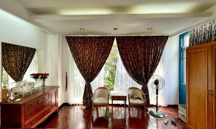 Garden and Nice Pool Villa For Rent in Thao Dien  Compound HCM 4sqm 3,500 USD/month