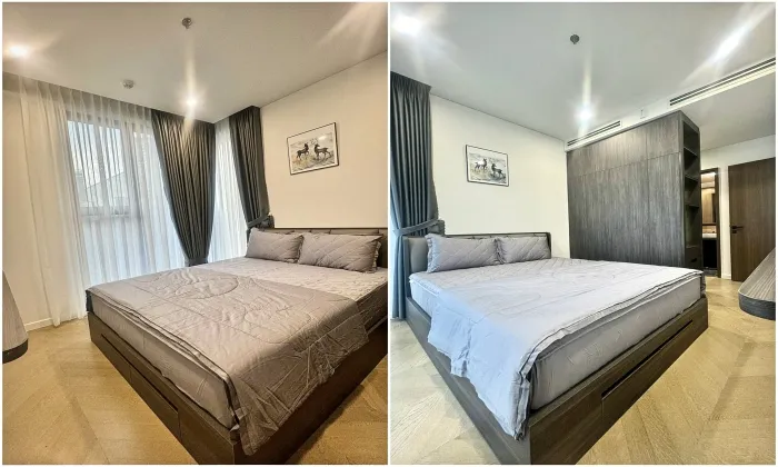 02 Bedroom Garden Unit Lumiere apartment for rent in District 2 HCMC 75sqm 1,350 USD/month