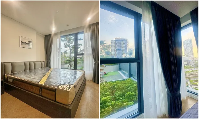 02 Bedroom Garden Unit Lumiere apartment for rent in District 2 HCMC 75sqm 1,350 USD/month