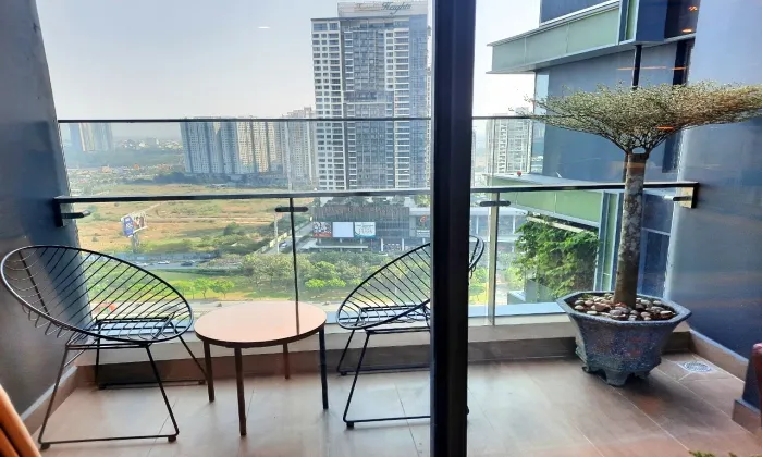 Pool view 02 bedroom apartment for rent in Lumiere District 2 HCMC 72sqm 1,300 USD/month
