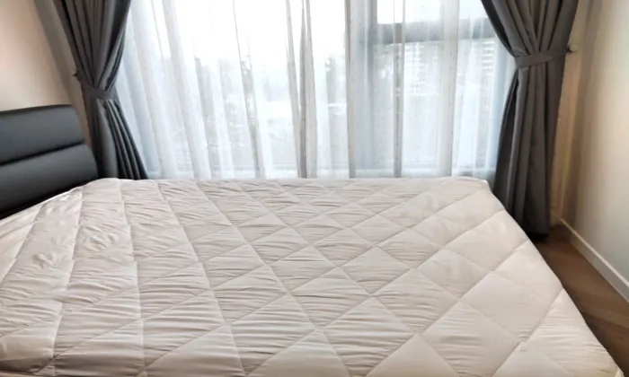 Dark furniture 02 Bedroom Apartment for rent in Lumiere Thao Dien HCM 70sqm 1,300 USD/month