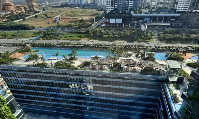 Dark furniture 02 Bedroom Apartment for rent in Lumiere Thao Dien HCM 70sqm 1,300 USD/month
