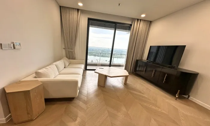 Brilliant View Three Bedroom Lumiere apartment for rent in HCMC 93sqm 1,800 USD/month