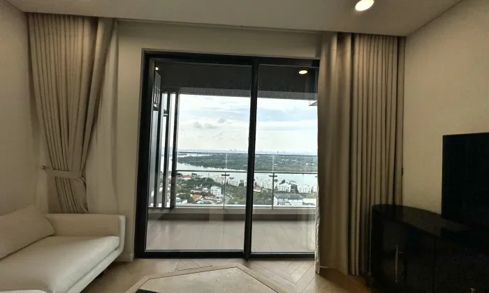Brilliant View Three Bedroom Lumiere apartment for rent in HCMC 93sqm 1,800 USD/month