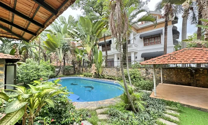 Very nice Garden Villa For Rent  Phu Tuong Compound Thao Dien HCM 7000sqm 4,000 USD/month