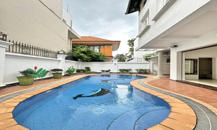 Private Home Villa For Rent in 215 Nguyen Van Huong Thao Dien Ho Chi Minh City 500sqm 3,800 USD/month