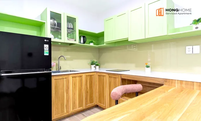 Nice One Bedroom Honghome Apartment for rent in Phu Nhuan District HCM 45sqm 600 USD/month