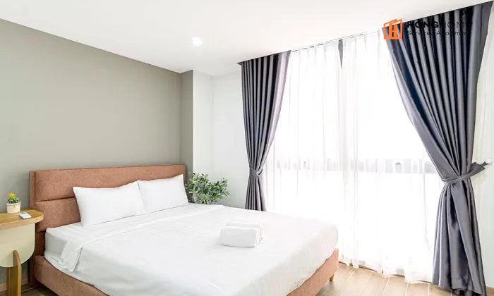 Nice One Bedroom Honghome Apartment for rent in Phu Nhuan District HCM 45sqm 600 USD/month