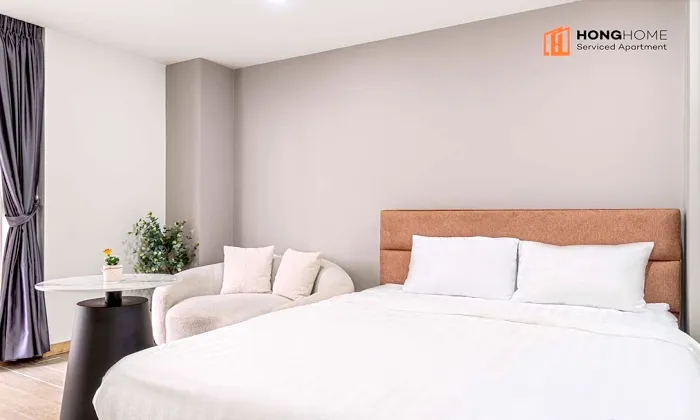 Studio Honghome Serviced Apartment for rent in Phu Nhuan HCM 30sqm 550 USD/month