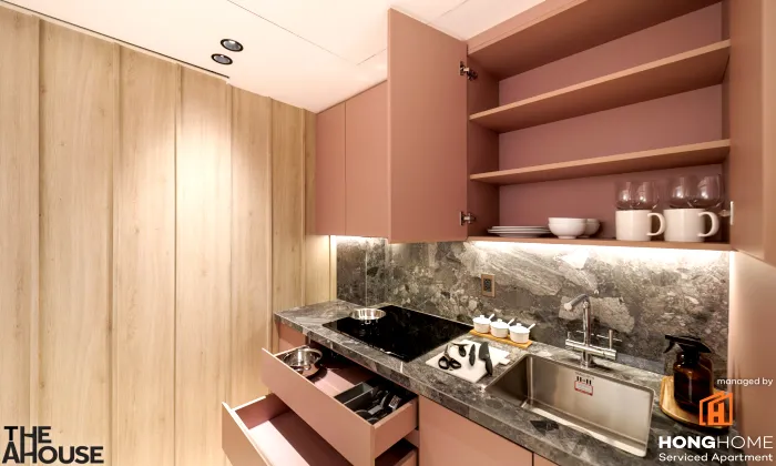 Modern Anhouse Studio For Rent in Nguyen Thi Minh Dakao District 1 HCM 30sqm 900 USD/month