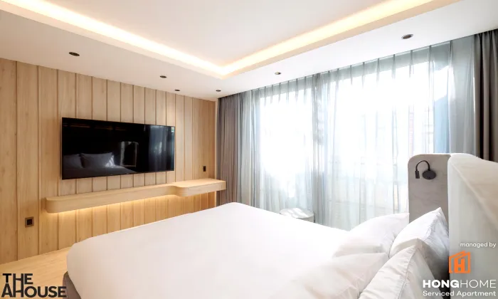 So Luxury One Bedroom Anhouse Serviced Apartment in Dakao District 1 HCM 45sqm 1,300 USD/month