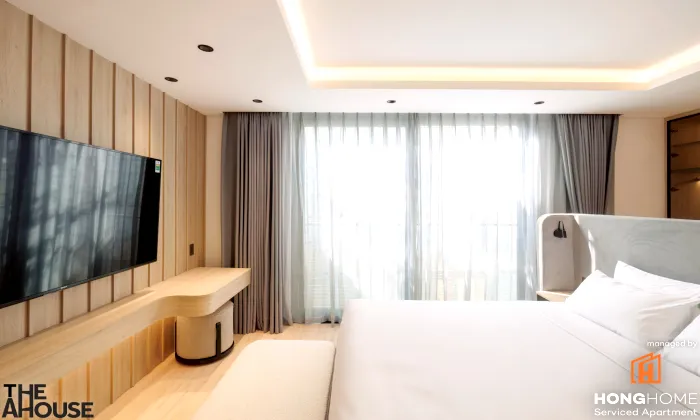 So Luxury One Bedroom Anhouse Serviced Apartment in Dakao District 1 HCM 45sqm 1,300 USD/month
