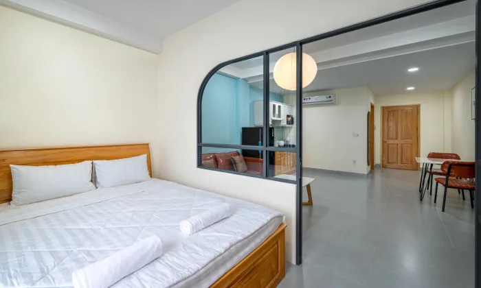 Nice New One Bedroom Apartment for rent in Dakao District 1 HCMC 45sqm 600 USD/month