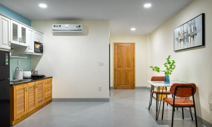 Nice New One Bedroom Apartment for rent in Dakao District 1 HCMC 45sqm 600 USD/month