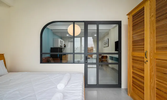 Nice New One Bedroom Apartment for rent in Dakao District 1 HCMC 45sqm 600 USD/month