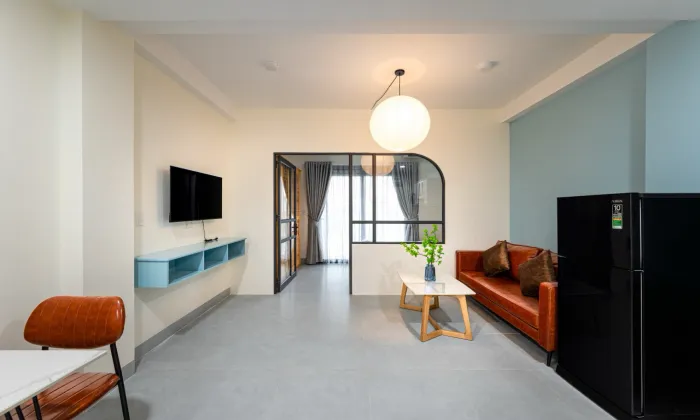 Nice New One Bedroom Apartment for rent in Dakao District 1 HCMC 45sqm 600 USD/month